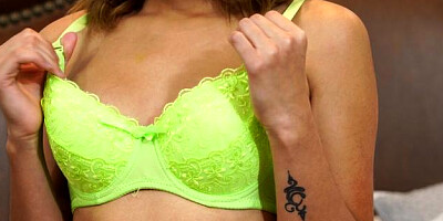 Nubiles - Brunette Hazel Heart in panties pussy fucking