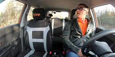 FakeDrivingSchool Learner Zeynep Rossa Shows Off Her Massive Tits