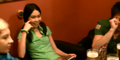 Pubbing with college girls and their horny BFs