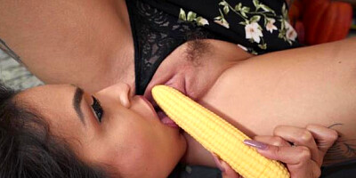 Girls Gone Pink: Latina amateur Isabel Moon tease small tits