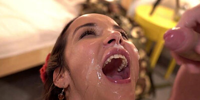 Inked Francys Belle throat fucking XXX video