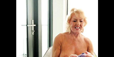 Astonishing mature with big boobs Desiree Eden likes masturbation