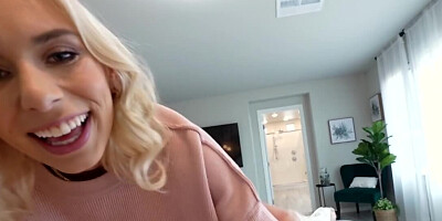 Three astonishing girls are taking turns on hard cock in 3some