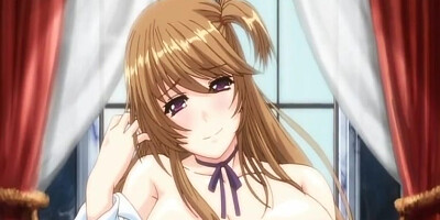Giant boobs anime Japanese milking in the glass