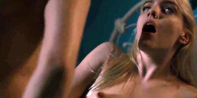 Sexy German brunette fucks the blonde teen