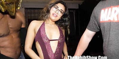 The Habib Show featuring Jamie Wolf and Vivian Lang's cock xxx