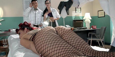 Doctor Adventures: Japanese Ryder Skye is a bald nurse