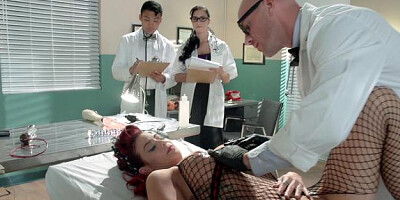 Doctor Adventures: Japanese Ryder Skye is a bald nurse