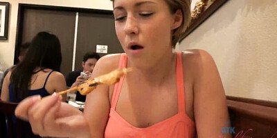 Delicious Bailey Bae at reverse cowgirl smut