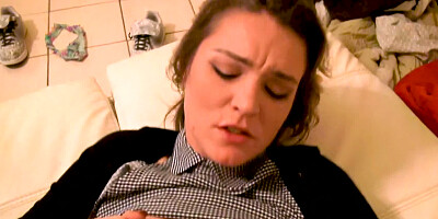 Roxxy Renay meets Bruno and it is lucky chance to get paid for sex