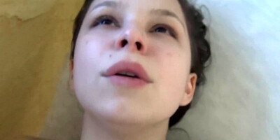 Adorable European amateur cutie gets nailed in the public toilet