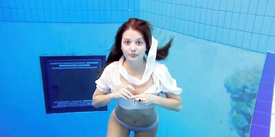 Xxxwater clip with marvelous Zuzanna from Underwater Show