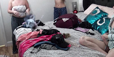 Homemade video with vivid floozy from Swinger-Blog XXX