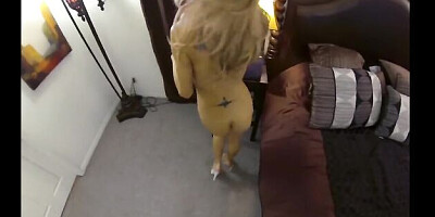 Sarah Jessie's big tits scene by PUBA
