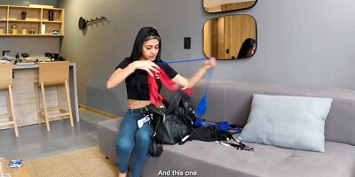 Cumshot action with radiant Steven Hard from Latina Casting