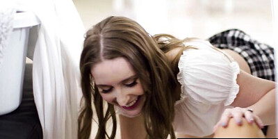 Cory Chase and Laney Grey's fast pussy rubbing clip by Girls Way