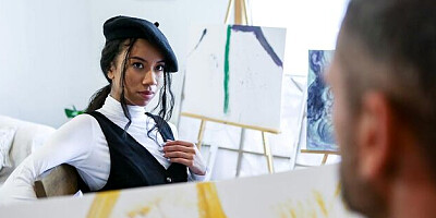 Superb Ameena and Myra's curvy porn