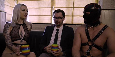 FakeHub Originals: Blonde hair Jennifer Keelings pussy eating