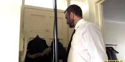 Innocent Pascal and Rhiannon's big cock scene