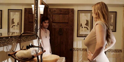 Squirting smut with rough Lucky Fate from Familyxxx