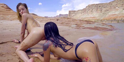 Nubiles Unscripted - Piper Perri in bikini sucking dick