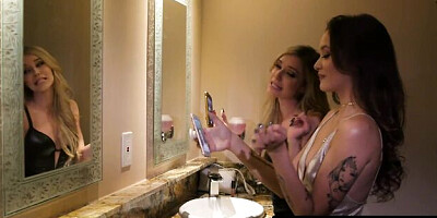 Kali and Kiara's lesbian action