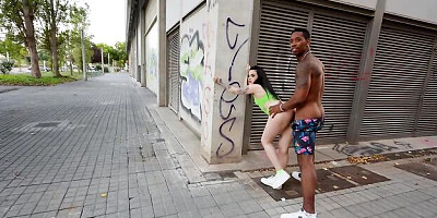 Saba Lapiedra's blowjob movie by Public Bang