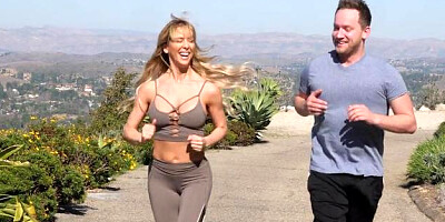 Very sexy Cherie Deville workout seduce