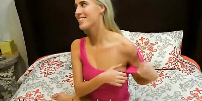 Smiling Cadence's pussy eating smut