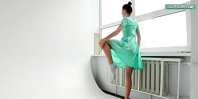 Croatian smut with magnificent Alla from Flexy Teens