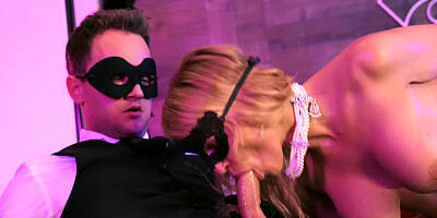 Fornicating with their masks on for the first time in their lives
