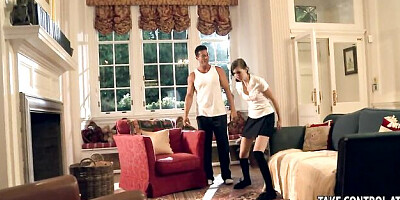 Aleska Diamond and Megan Coxxx's stockings trailer by Life Selector