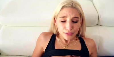 Abella Danger and Ebony fucker looks like yin and yang during sex