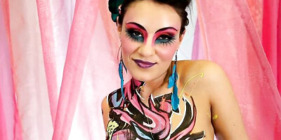 Looking-good Charley Chase's natural boobs trailer