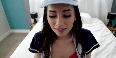 StepSiblingsCaught: Aria Lee hardcore cowgirl sex scene