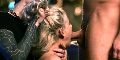 Submissive blonde Jessie Saint nailed by pretty huge boner