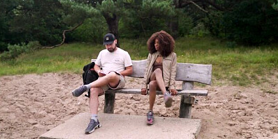 Thrilled Black Candi and Candi - small tits trailer - Hollandsche Passie