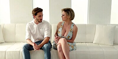 FANTASY MASSAGE - Sex Addict MILF Dee Williams Gets Destroyed By Her Horny Stepson Lucas Frost