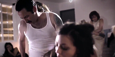 Orphanage manager uses his power to fuck girls