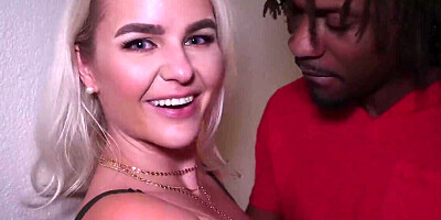 Curvy blonde MILF blacked in front of her husband