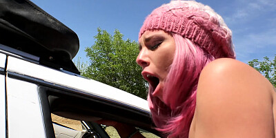 Policeman agreed to sexual offer of pink-haired teen coquette