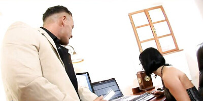 Salacious lady-love's secretary trailer