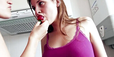 Tireless Amber B and Tatiana - lesbian video - We Are Hairy