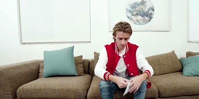 Athletic boy seduced by stacked stepmother during lockdown