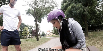 Hunt4k featuring Steve Q and Jennifer Mendez's cuckold porn