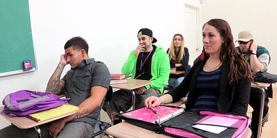 She's Gonna Squirt: Teacher Cece Stone rides large dildo