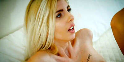 Blonde hottie Missy Luv fucked by pretty huge boner on cam