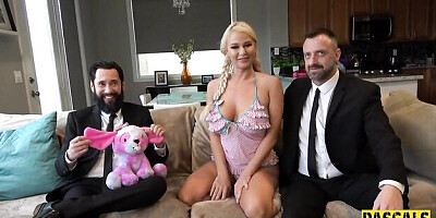 Lascivious Pascal White and London River's kink smut