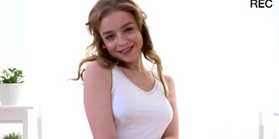 Professional camera allows photographer to be carnal with babe