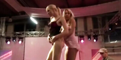 Attractive slag's masturbation dirt